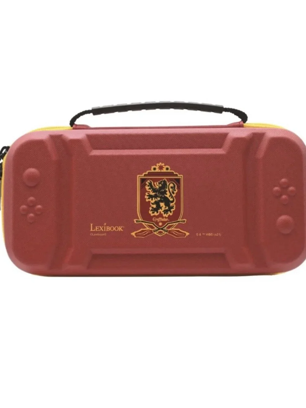 Lexibook Harry Potter Nintendo Switch Console Hard Carrying Case Zip Griffindor